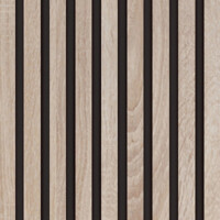 WALLNITE DESIGN LINE cerna HDF kasir DUB SONOMA 400x400x21