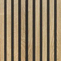 WALLNITE DESIGN LINE cerny filc CPL DUB CORBRIDGE 400x400x21