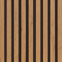 WALLNITE DESIGN LINE cerna HDF kasir OLSE 400x400x21