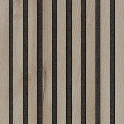 WALLNITE DESIGN LINE cerny filc CPL BUK PRIRODNI 400x400x21