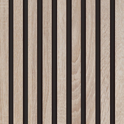 WALLNITE DESIGN LINE cerna HDF kasir DUB SONOMA 400x400x21