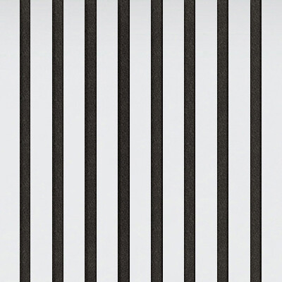 WALLNITE DESIGN LINE cerny filc CPL BILA 400x400x21