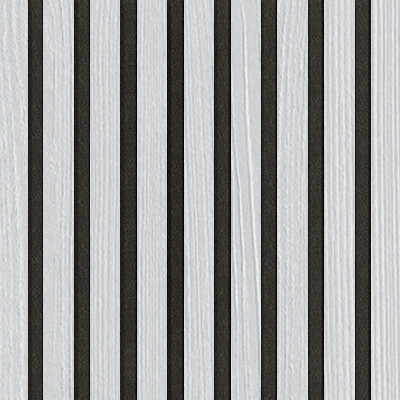 WALLNITE DESIGN LINE cerny filc CPL BILA POR 400x400x21